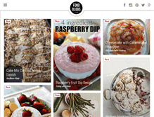 Tablet Screenshot of foodblogs.com